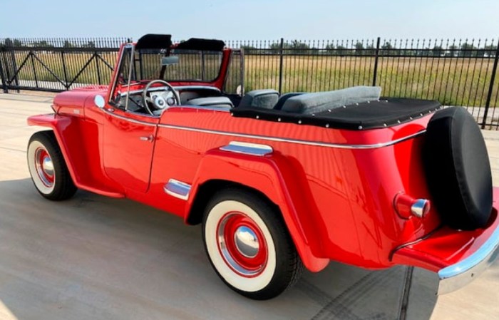 Jeepster willys overland phaeton