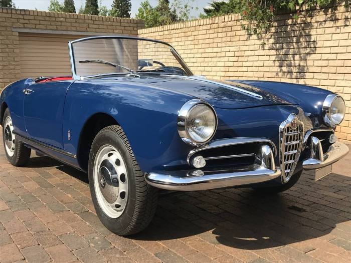 1958 Alfa Romeo Giulietta Spider