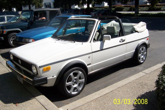 1987 Volkswagen Cabriolet: A Timeless Classic