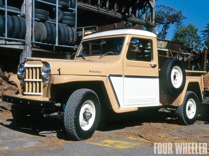 Willys pickup jeep fc fc150 1961 jeeps truck sale old barrett jackson trucks forward wagoneer nose front antique cars imgur