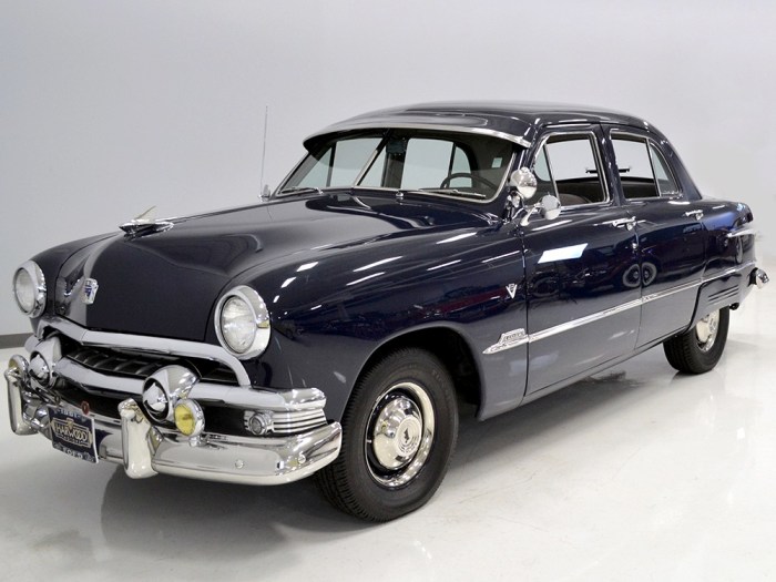 1951 Ford 4-Dr Sedan: A Classic American Automobile