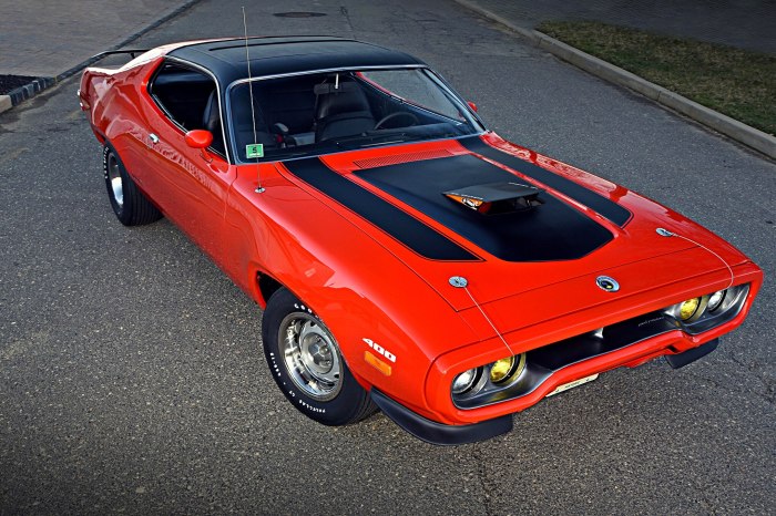 Plymouth road runner 1972 car cargurus cars