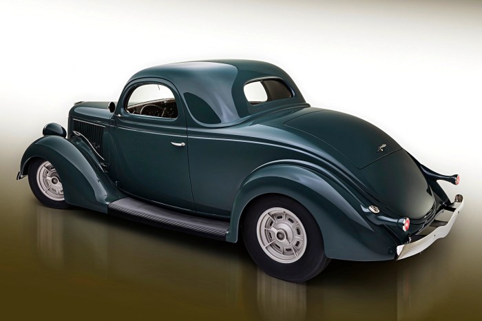 Coupe window ford 1936