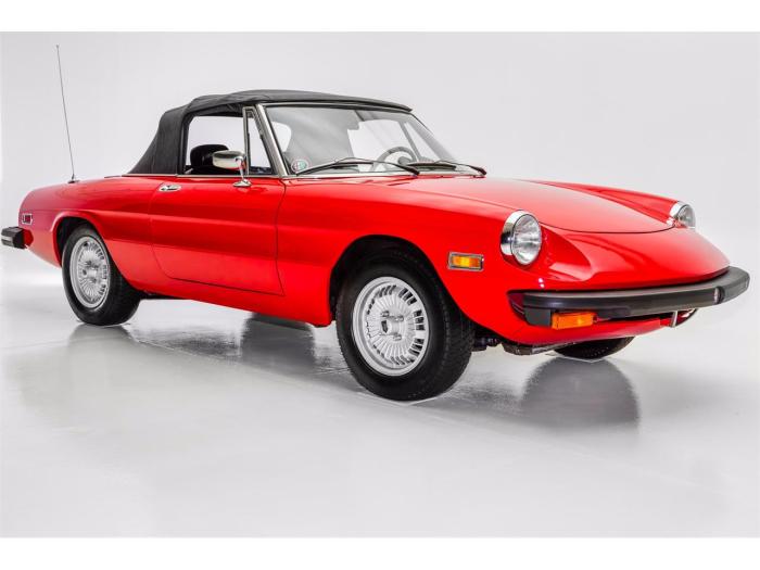Alfa spider romeo 1977 veloce 2000 sports car sale manual convertible moines des iowa cc classiccars classic