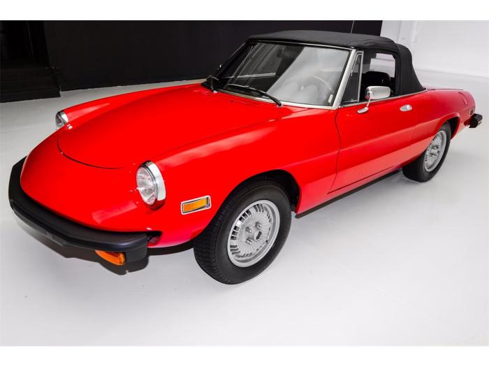 Spider alfa romeo 1977 2000 veloce sale classic car classiccars financing insurance inspection transport moines iowa des cc