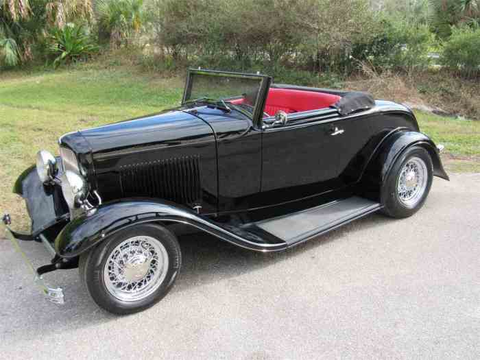 Cabriolet 1932 ford hemi driven rod rare powered hot