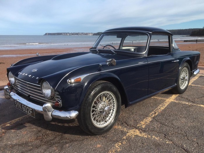 Surrey irs triumph tr4 top 1967 tr4a classic car 00pm june sale