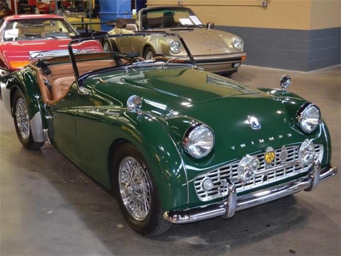 Tr3a triumph three hemmings share 1959