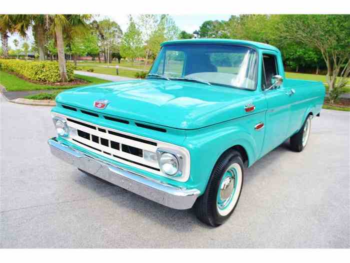 Pickup 1961 flawless perfection 20k powertrain maverick foote brett