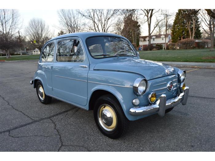 Fiat 1959 sale classic car inspection financing insurance transport boise idaho