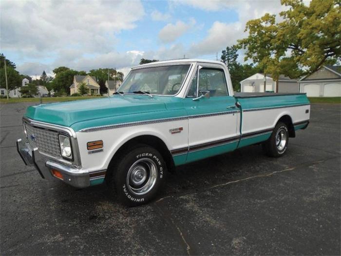 1972 c10 chevrolet pick listing search back 1136