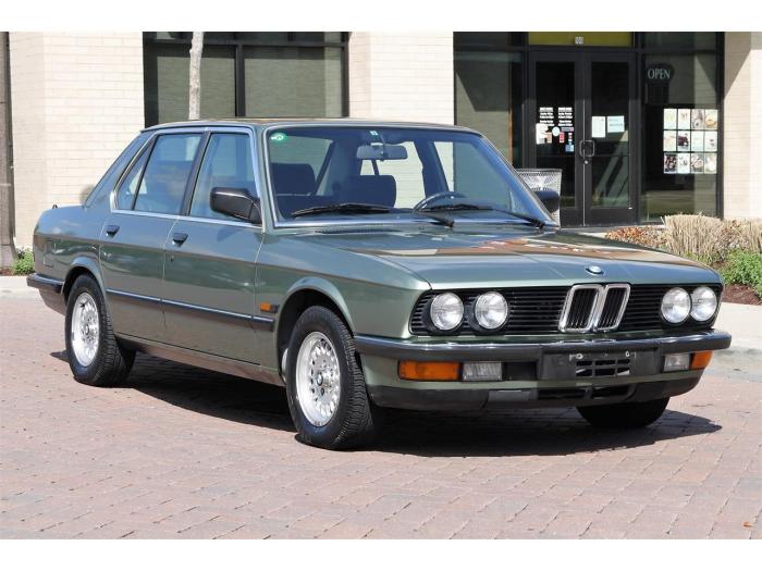1985 BMW 5 Series