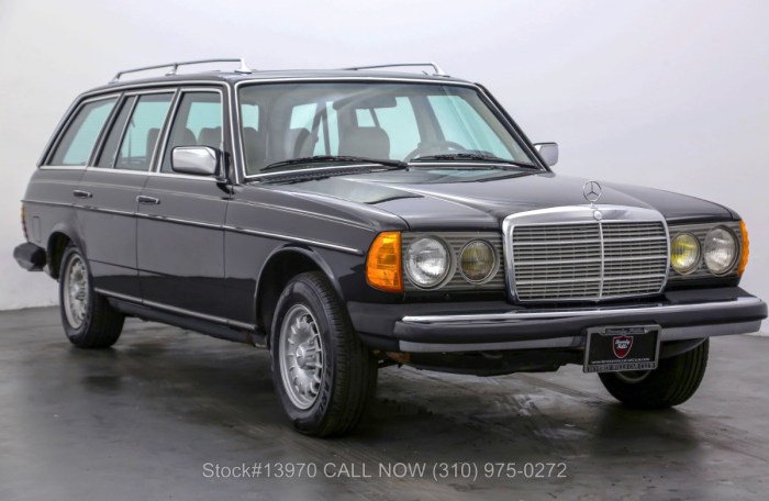 Wagon benz 1984 300td w123 turbodiesel reserve