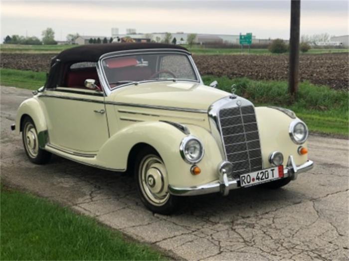 Mercedes 1952 benz sale sedan momentcar