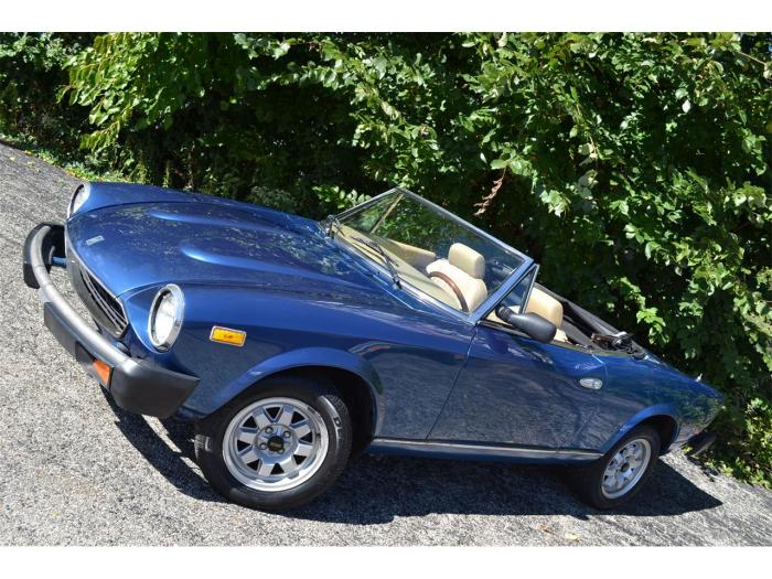 Spider fiat 1985 classic sale arizona scottsdale car cc 2000 insurance inspection financing transport classiccars