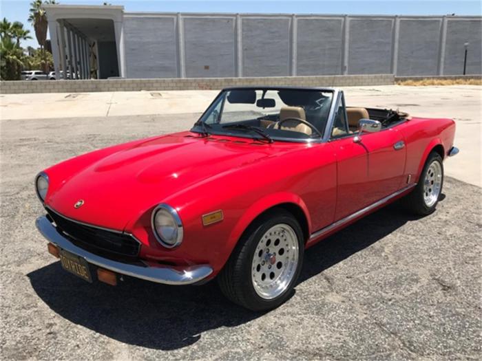 Spider fiat 1980 pininfarina 2000 sale 1979 convertible car