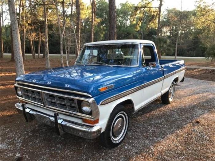 Ford 1971 trucks f100 45k miles much want so