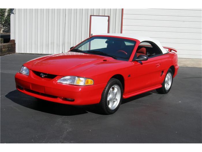 Mustang ford 1994 sn95 history gt silver 1964 top topspeed 94 cars convertible 2006 cobra coupe rag second looks mustangs
