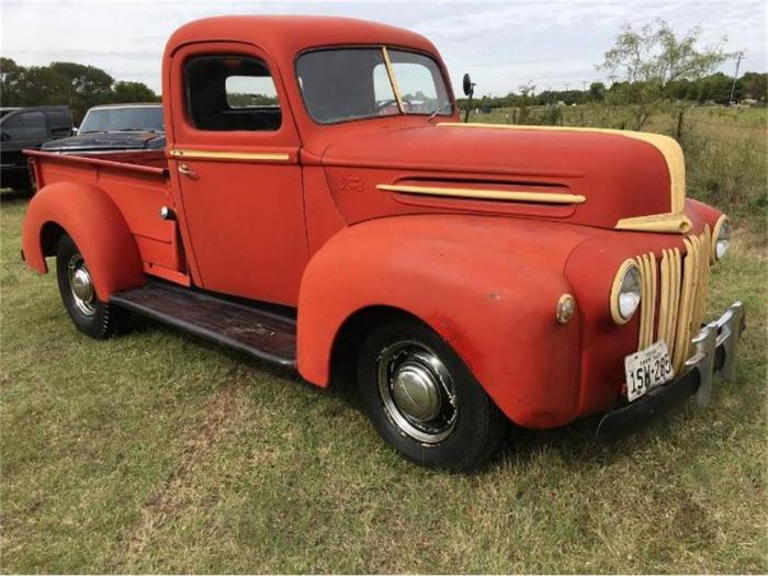 Ford flatbed 1947 pickup km0317 screen full