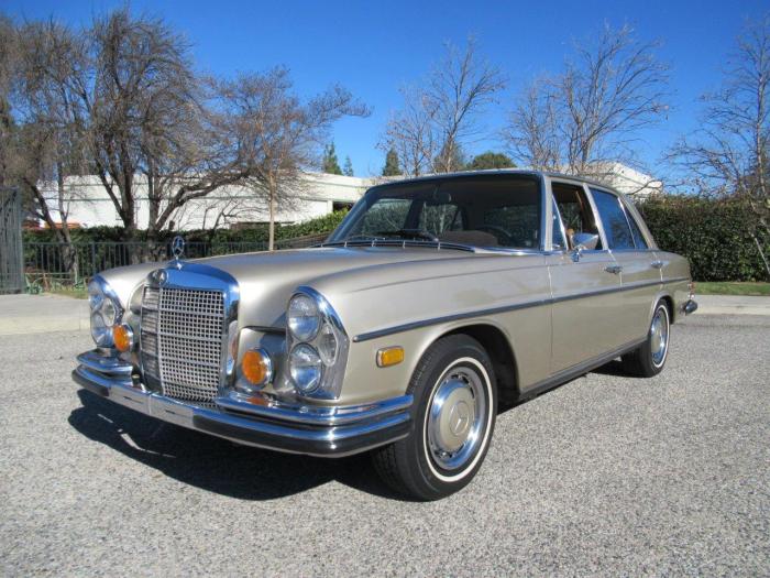 1973 mercedes 280se benz sale simi valley california classic car cc inspection financing insurance transport