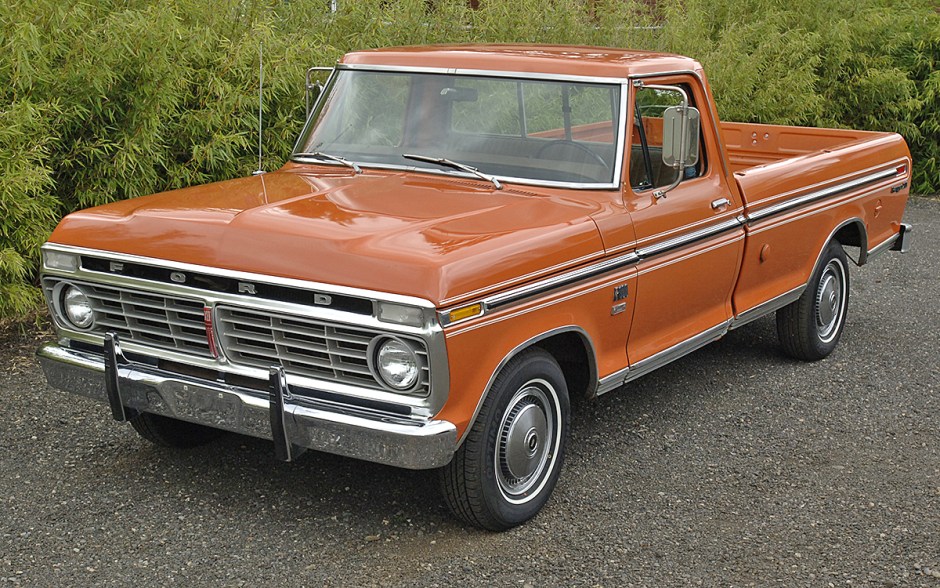 Ford 1974 100 ranger xlt trucks 4x4 sale trailer pickup bringatrailer bat bronco choose board