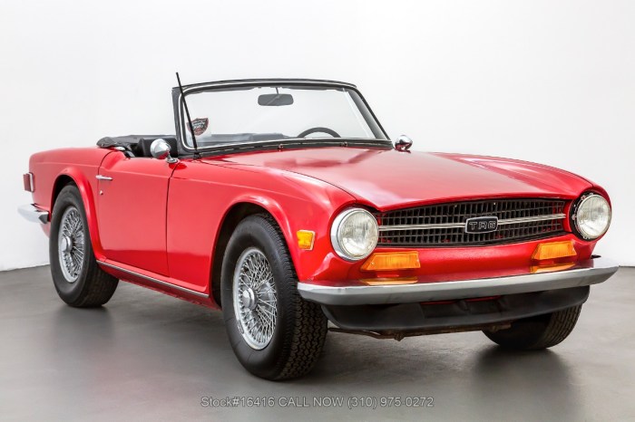 1973 Triumph TR6: A Classic British Sports Car