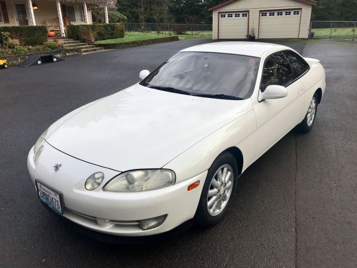 Soarer toyota 1991 r154 1jzgte miles speed silver