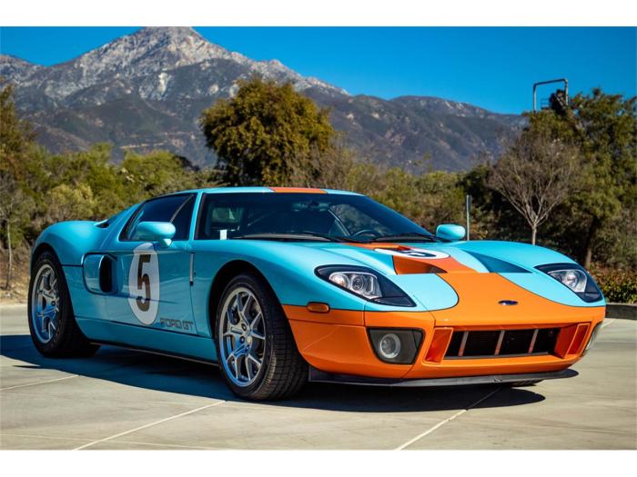 Ford gt 2006 cars american gt40 cargurus car usa white blue