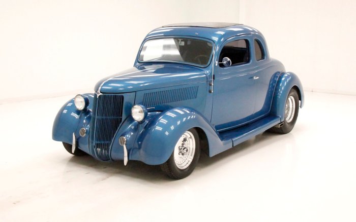 Ford 1936 coupe window original transmission v8 flathead manual powered speed put equipment steel body style back gaa ended sorry