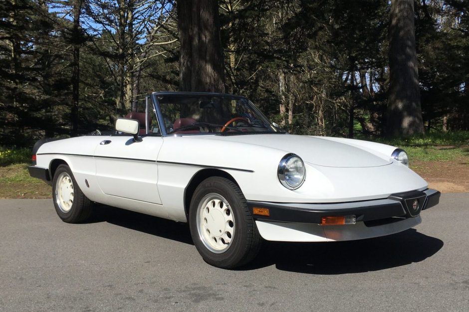 Alfa romeo spider 1985 erclassics classicdigest