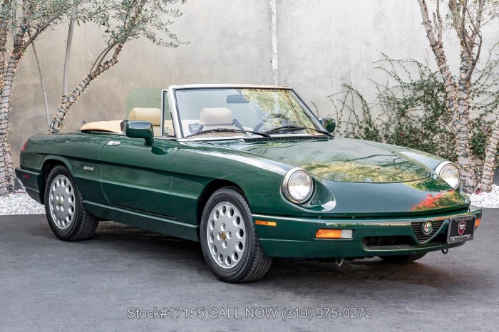 Veloce romeo alfa spider 1994 edition