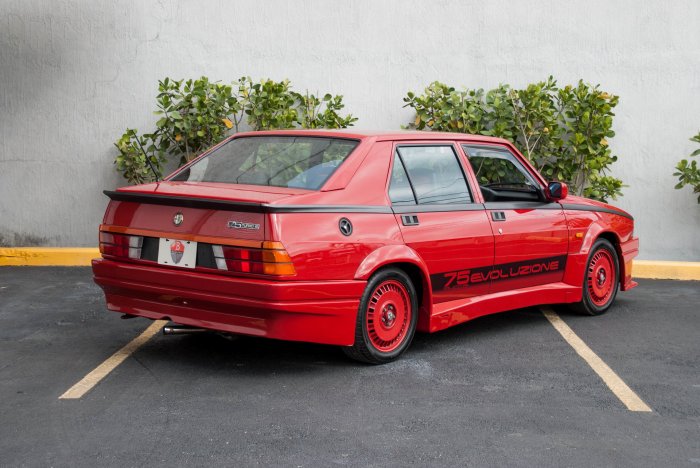 75 alfa evoluzione turbo romeo 1987 sale carscoops
