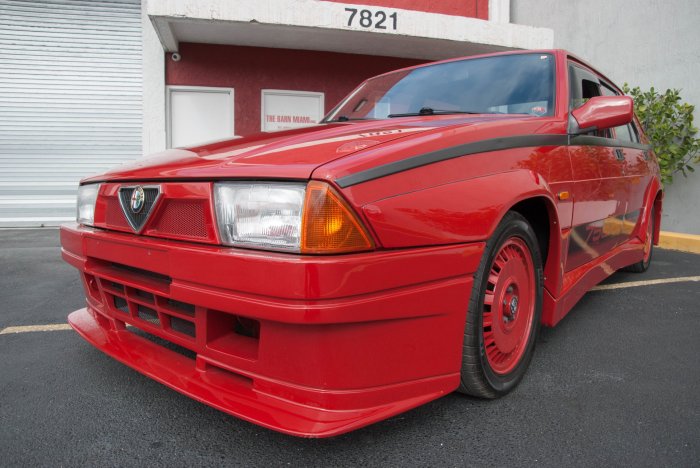 Alfa turbo romeo evoluzione 1987