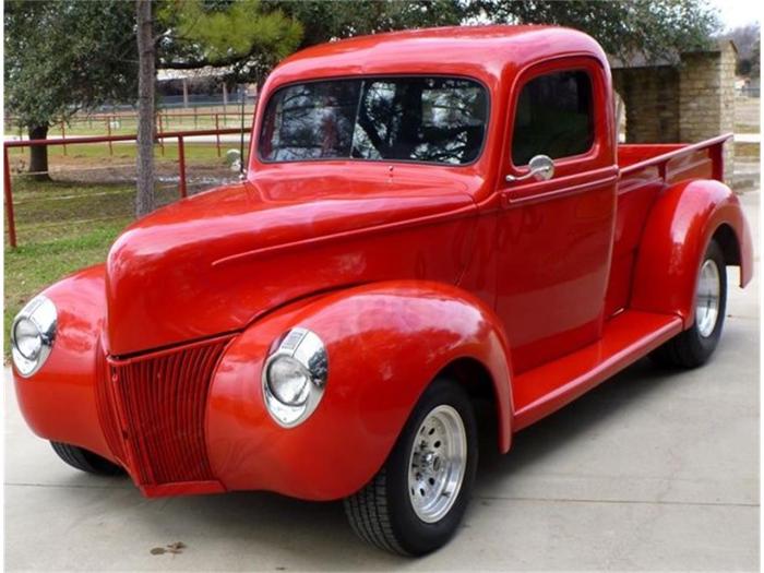 1940 ford pickup ton big beauty front