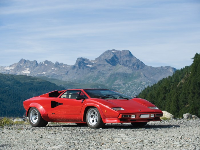 Countach lamborghini lp 1981 400s