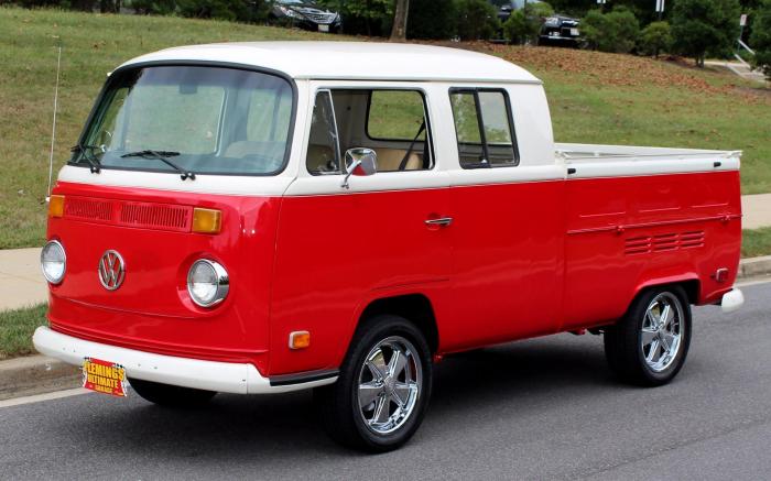 Cab crew volkswagen 1971 sale pickup garage ultimate price