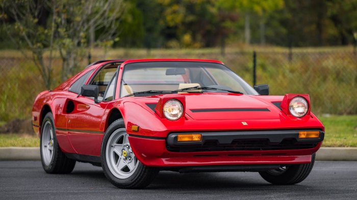 Ferrari 308 gts 1984 quattrovalvole documented exceptionally