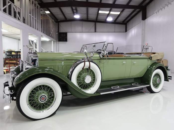 Packard 1929 eight deluxe roadster number company rollston conceptcarz