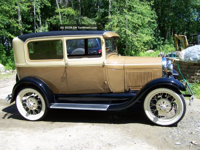 Model tudor ford 1929 wonderful condition beautiful sold