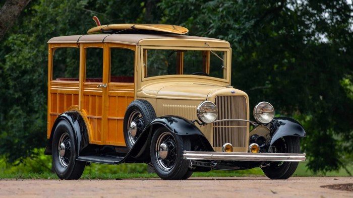 1932 Ford Woody Wagon: A Classic American Icon