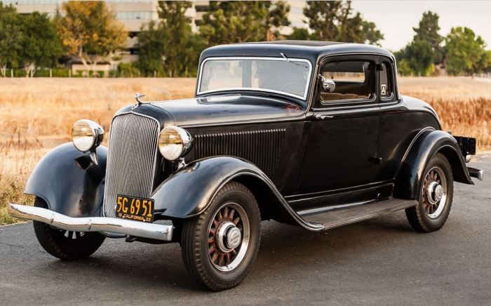 1933 plymouth sedan door deluxe inline miles manual