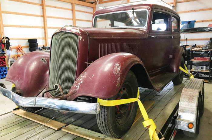 1933 plymouth coupe window screen full sc0517