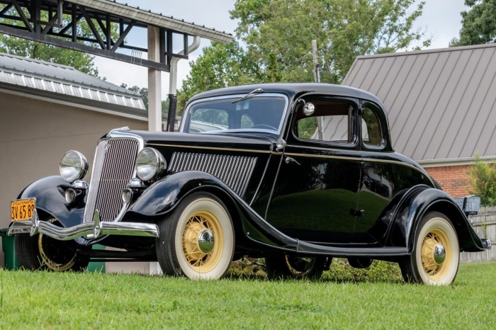 Window ford 1933 coupe rod steel body sale vanguard v8 street motor sales suspension corvette gm 327ci manual speed old