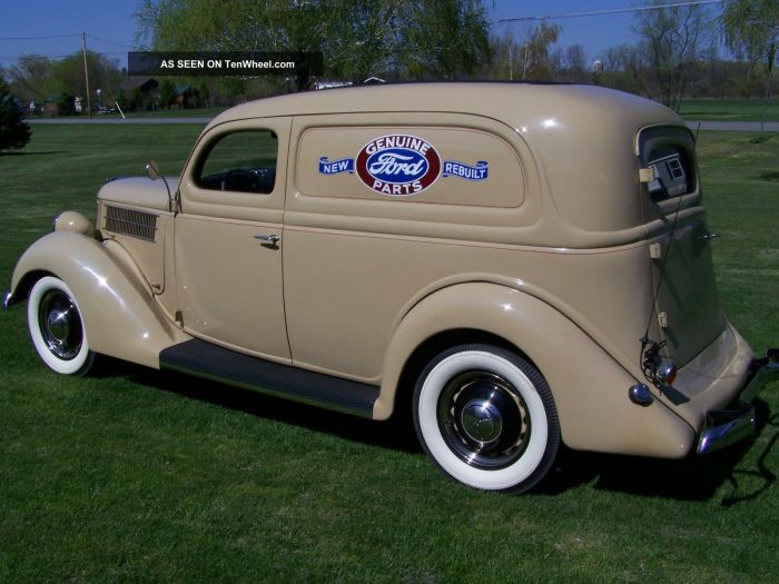 Ford sedan 1936 delivery very enlarge click