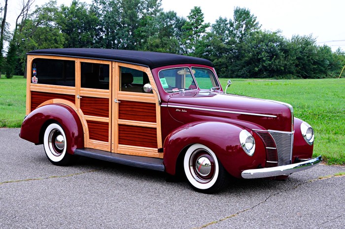 1940 ford woody wagon ca0813