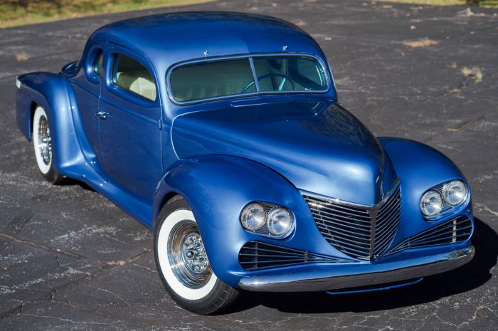 Ford 1940 tudor hot rod sedan hotrod rear