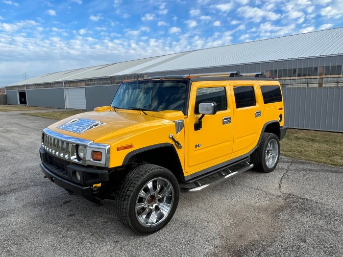 Hummer h2 2003 drive car