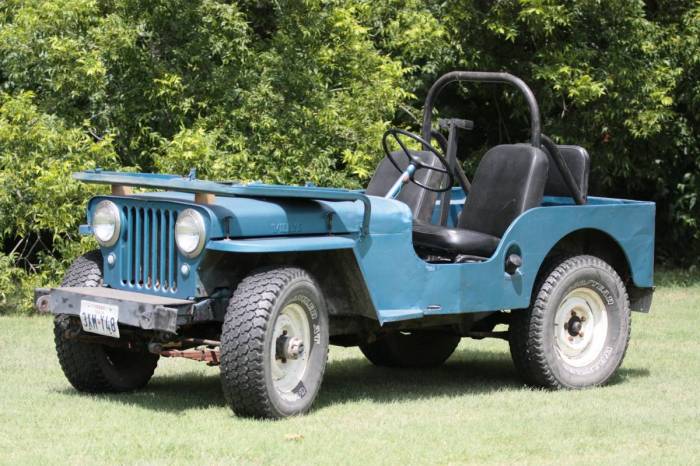 Jeep 1951 cj willys cj3a momentcar