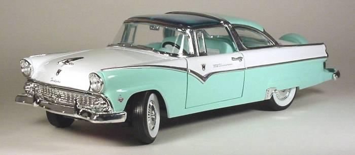 Fairlane 1955 ford victoria crown