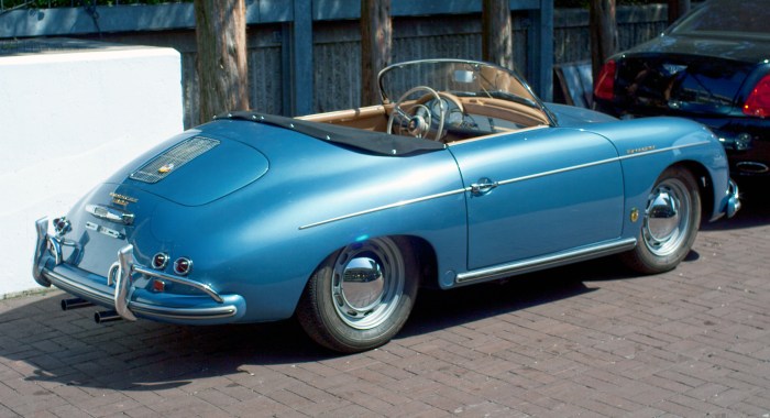 Porsche 356 speedster 1957 rear file commons wiki wikimedia